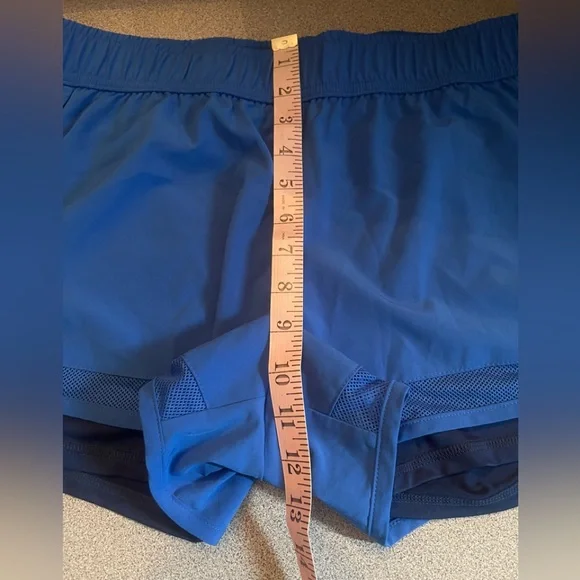 Avia Blue Active Performance Layered Shorts Size Large - Picture 10 of 11